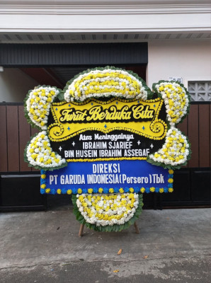 Papan Bunga Duka di PESAWARAN